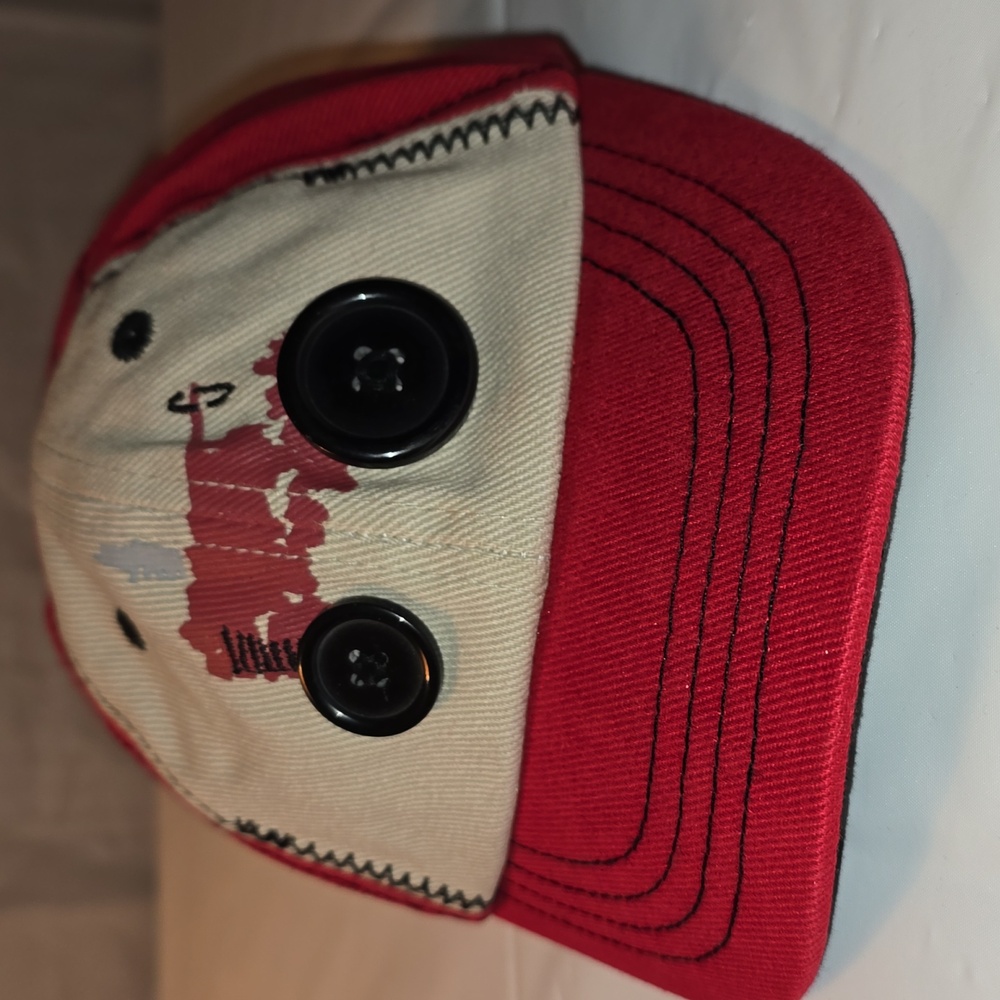 Case IH Toddler Tractor Hat with Button Wheels